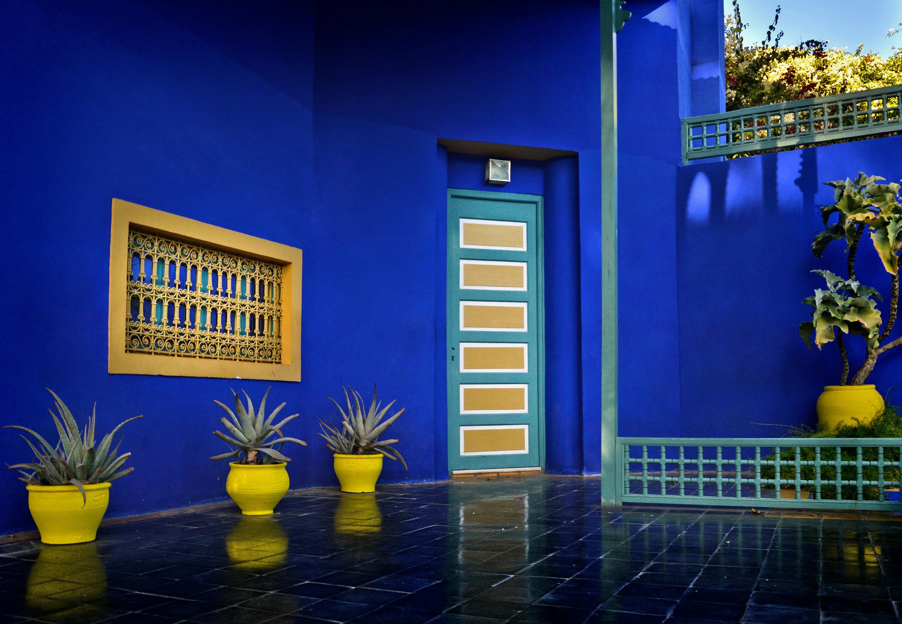 Peinture Bleu Majorelle - Décoration - Murs