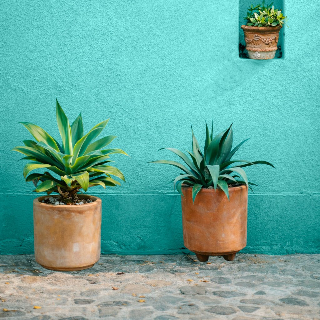 Peinture Vert Menthe à l'intérieur d'un riad