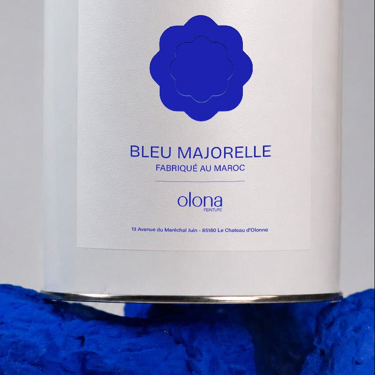 Peinture Bleu Majorelle intérieure et extérieure - Olona Peinture