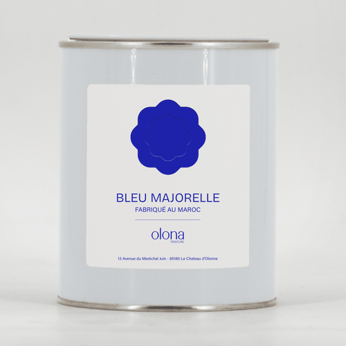 Peinture Bleu Majorelle intérieure et extérieure - Olona Peinture